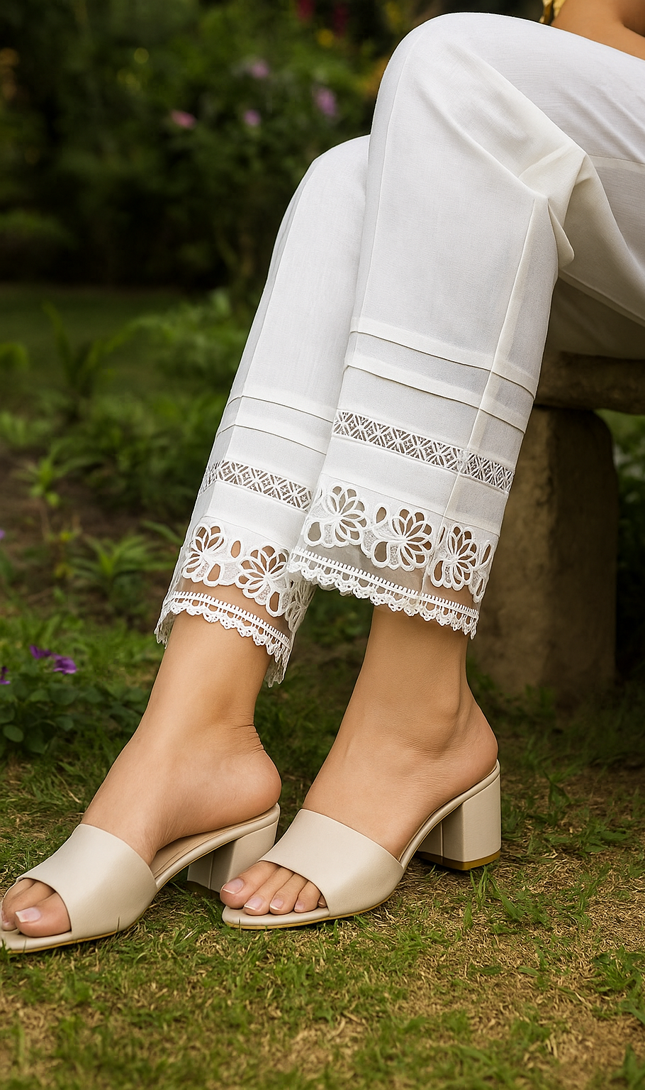 Lacework Chic Pants