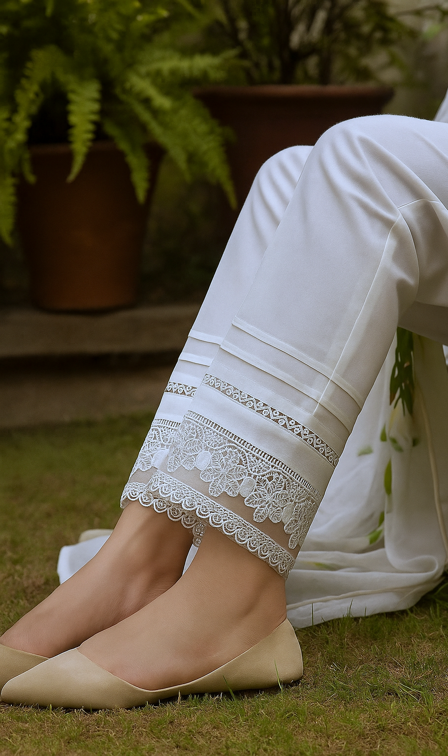 Lacework Chic Pants