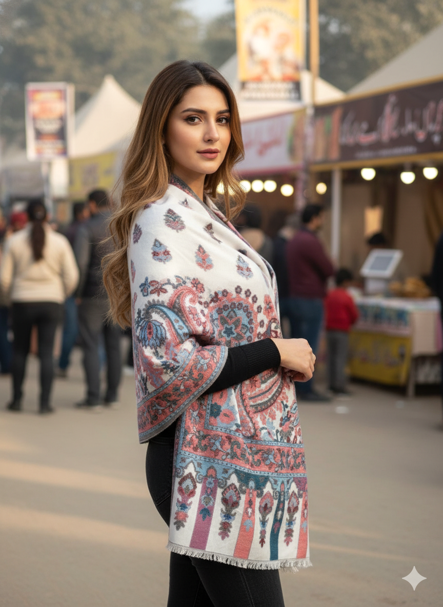 Stunner in Kaani Shawl