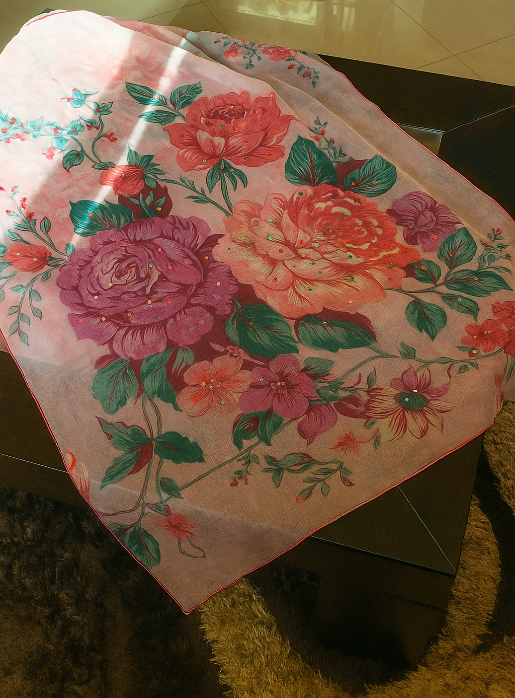 Hand-painted Dupattas