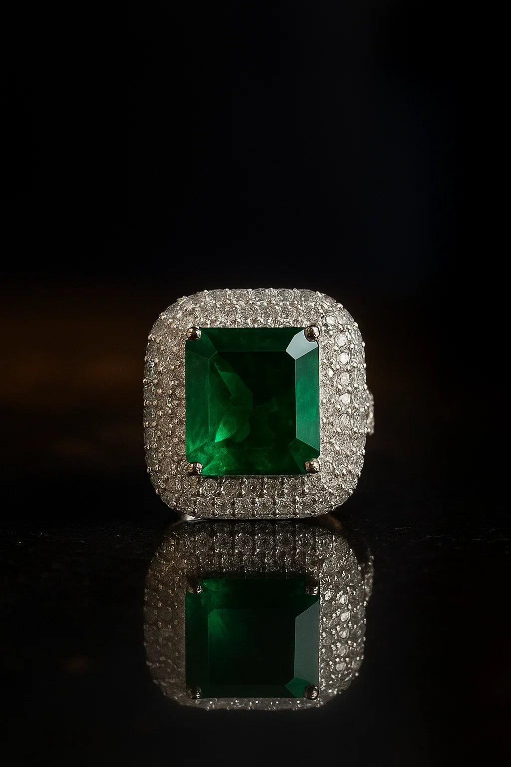 Haseen Emerald Ring